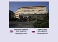 Webová stránka Chemický ústav SAV Centrum glykomiky