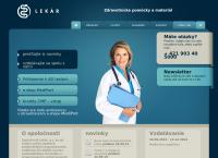 Webová stránka LEKÁR, a.s.