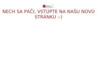 Webová stránka CVČ Centrum voľného času Dubnica nad Váhom