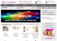 abcparfémy - predaj parfemov a kozmetiky