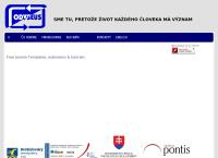 Webová stránka Občianske Združenie Odyseus