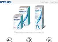 Webová stránka FORCAPIL.sk