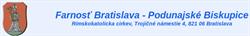 Farnosť Bratislava Podunajské Biskupice