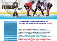 Webová stránka AHL Amatérska hokejová liga FENDEK CUP