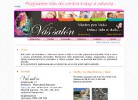 Webová stránka Váš salón