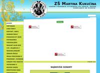 Webová stránka ZŠ Základná škola Martina Kukučína