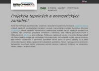 Webová stránka Thermoprojekt