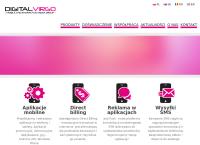 Webová stránka Digital Virgo s.r.o.