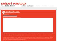 DAŇOVÝ PORADCA Ing. Marián Drozd