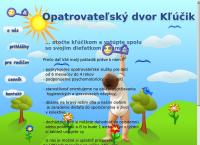Súkromný opatrovateľský dvor - KĽÚČIK
