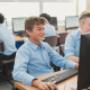 British International School, Bratislava - Students at ITC Lab