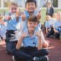 British International School, Bratislava - Students being outdoor