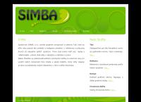 Webová stránka SIMBA, S. R. O. Prievidza