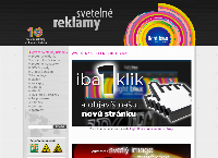 Webová stránka LIGHT Box, s.r.o.