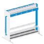 VARIO_SDR - ski depot rack - posuvný stojan na lyže a snowboardy s uzamykaním