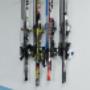SHi - ski hanger inox - nerezový vešiak na lyže a palice - SET