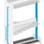 VARIO_PLR - pole rack - posuvný regál na palice a detské lyže