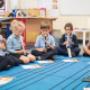 British International School, Bratislava - Primary students at music lesson