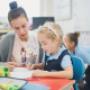 British International School, Bratislava - Primary student learning with a teacher