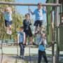 British International School, Bratislava - Primary students at playground
