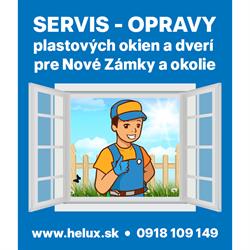 Peter Helmeš - HELUX - predaj, servis okien a dverí
