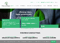 Webová stránka EnviroConsulting MH s.r.o.