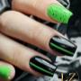 black green