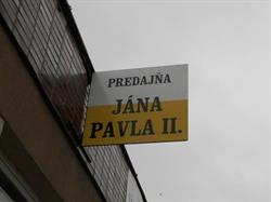 PREDAJŇA JÁNA PAVLA II.