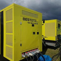 BESTSERVIS SK s.r.o. Prenájom Dieselagregátov a Elektrocentrál