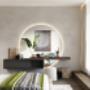 interior design of master bedroom