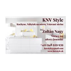 KNV Style - Nábytok na mieru podľa Vašich predstáv