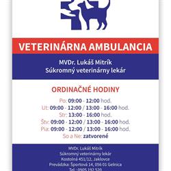 Veterinárna ambulancia, MVDr. Lukáš Mitrík