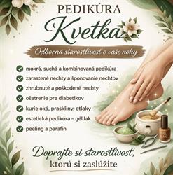 Pedikúra Vranov Kvetka