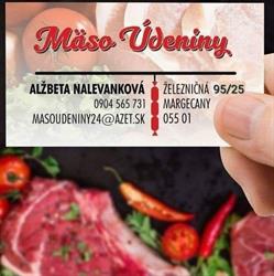 Mäso - Údeniny Nalevanková