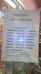 Vinoteka pod mostom