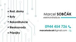 Elektroinštalácie - Marcel Sobčák