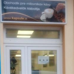 Obchodík pre milovníkov kávy