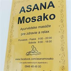 ASANA Mosako - ajurvédske masáže