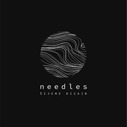 needles - digitálna potlač látok