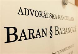 Advokátska kancelária BARAN § BARANOVÁ