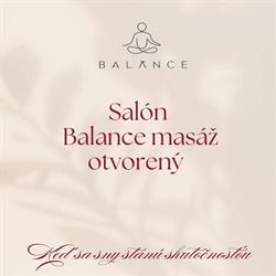 Balance masáže